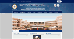 Desktop Screenshot of navyugvidyalaya.org